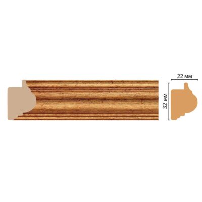 Багет DECOMASTER 651-176 32*22*2900 мм