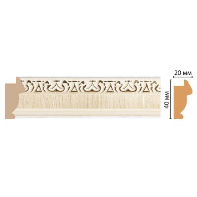 Багет DECOMASTER 807-6 40*20*2900 мм