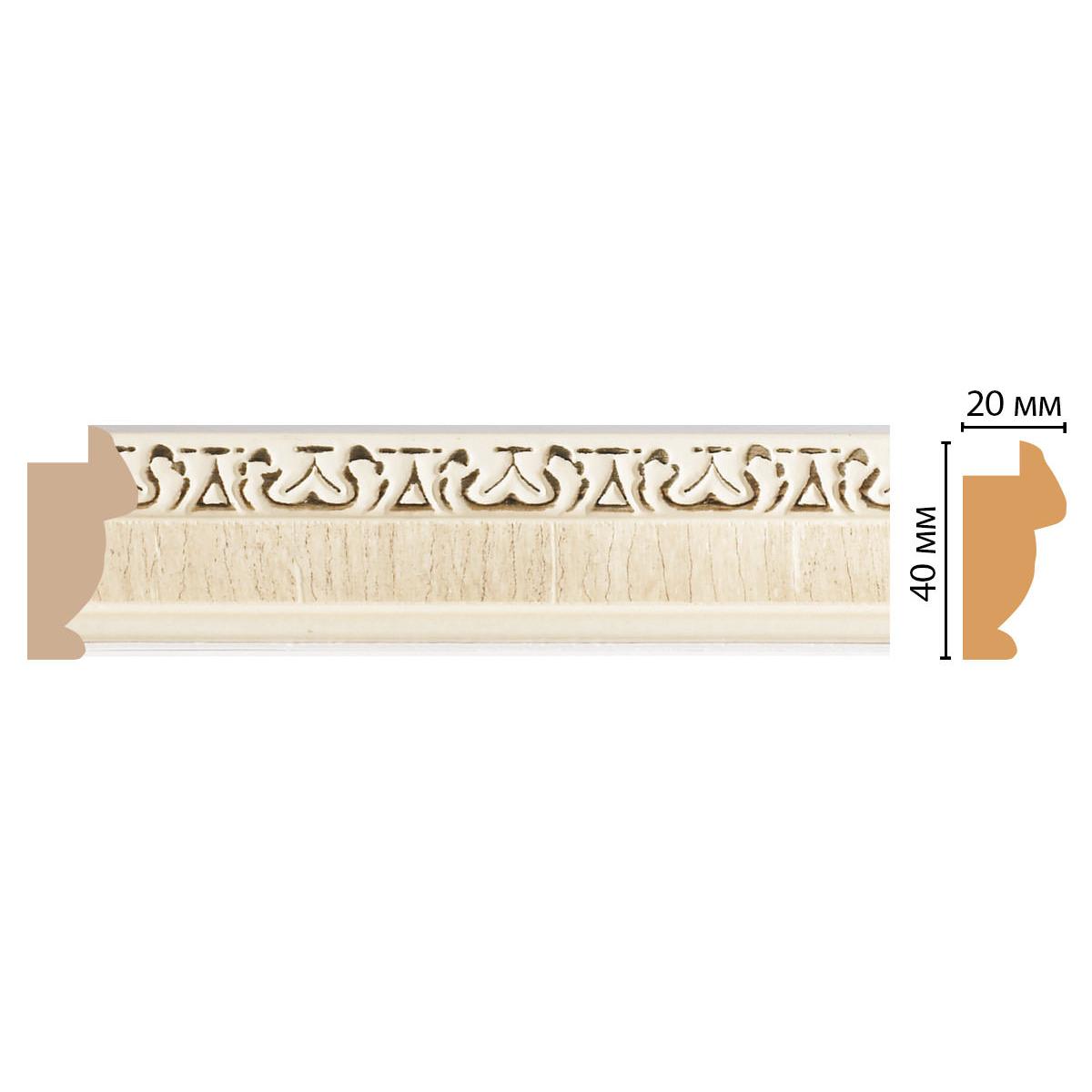 Багет DECOMASTER 807-6 40*20*2900 мм Багет DECOMASTER 807-6 40*20*2900 мм
