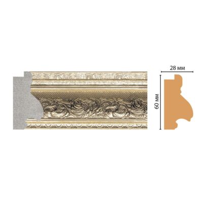 Багет DECOMASTER FM10-2 60*25*2850 мм
