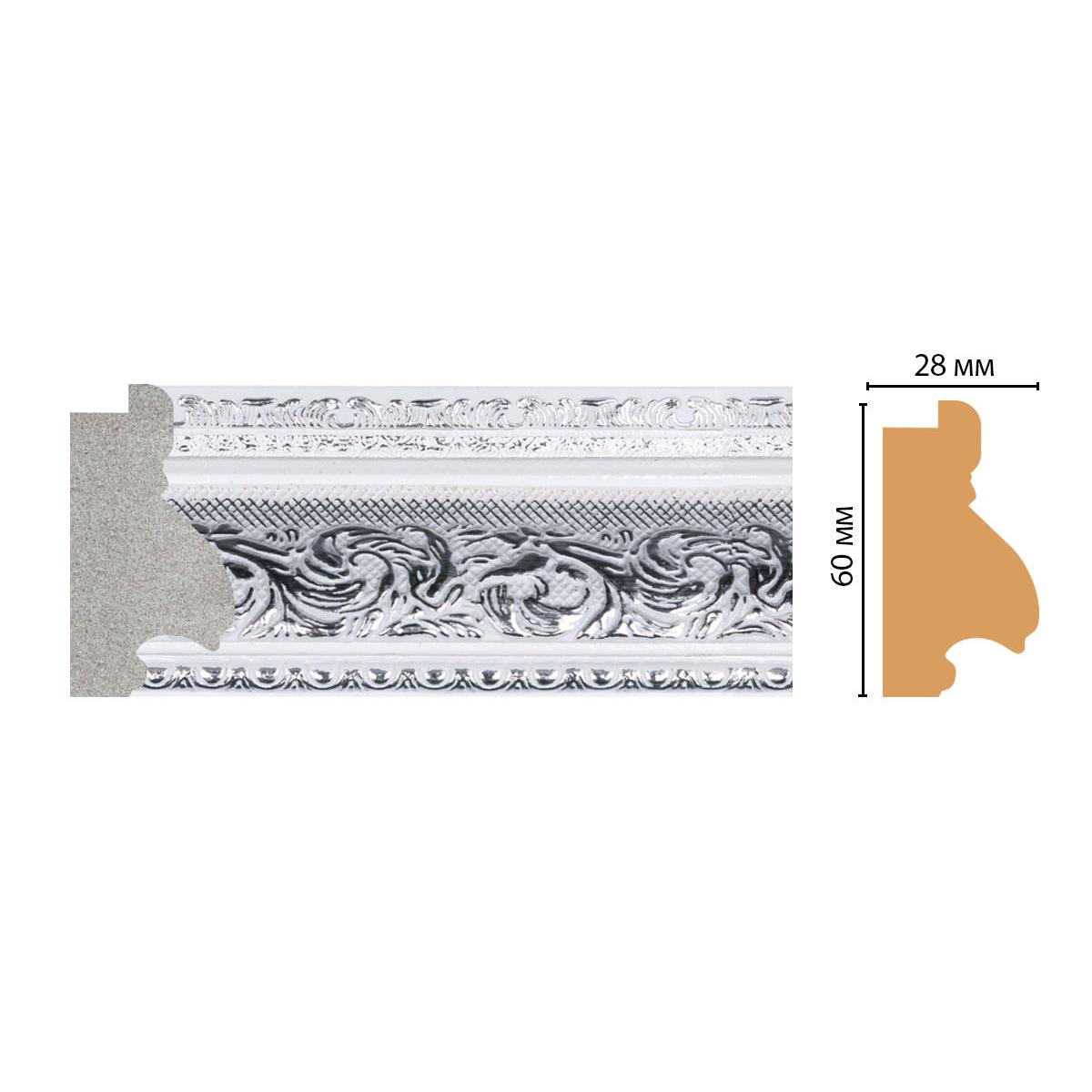Багет DECOMASTER FM10-3 60*25*2850 мм Багет DECOMASTER FM10-3 60*25*2850 мм