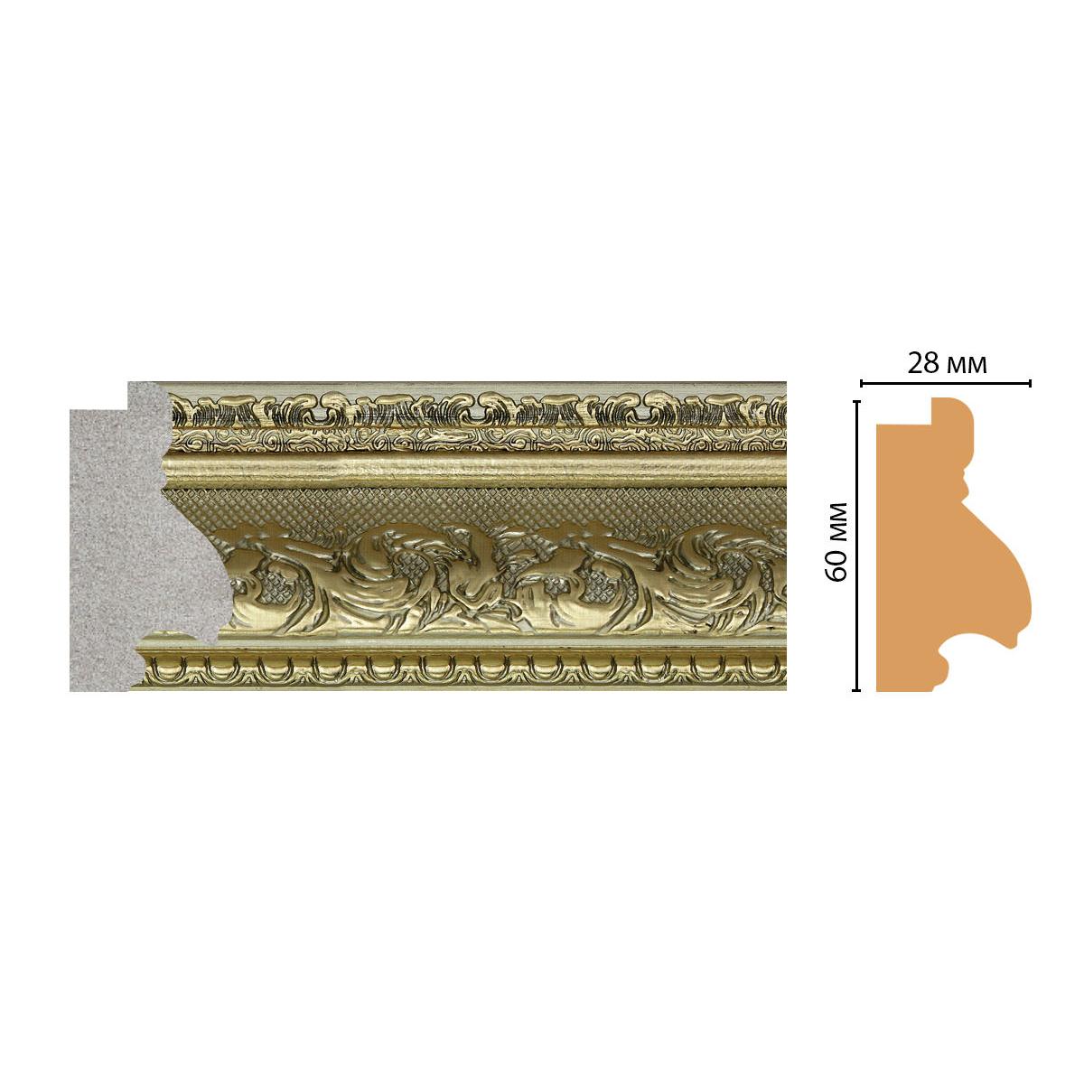 Багет DECOMASTER FM10-4 60*25*2850 мм Багет DECOMASTER FM10-4 60*25*2850 мм