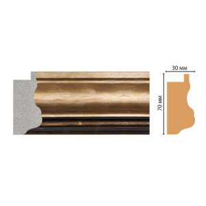 Багет DECOMASTER FM11-1 70*30*2850 мм