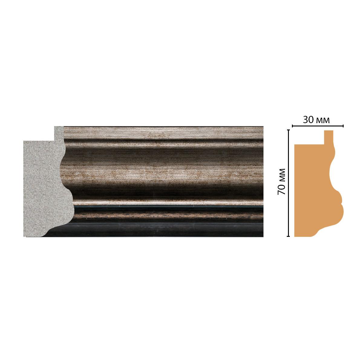 Багет DECOMASTER FM11-2 70*30*2850 мм Багет DECOMASTER FM11-2 70*30*2850 мм