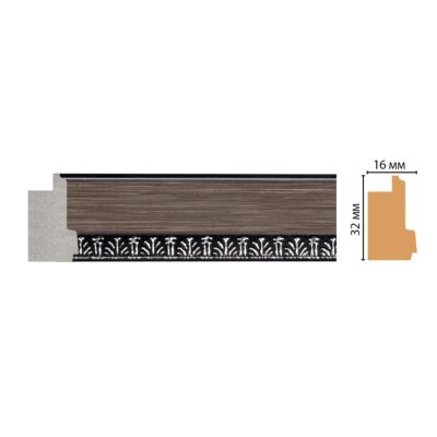 Багет DECOMASTER FM16-1 32*16*2850 мм