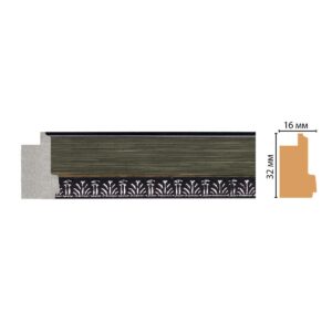 Багет DECOMASTER FM16-2 32*16*2850 мм