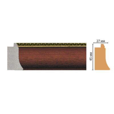 Багет DECOMASTER FM18-3 45*27*2850 мм