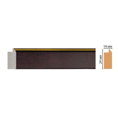 Багет DECOMASTER FM2-2 24*14*2850 мм