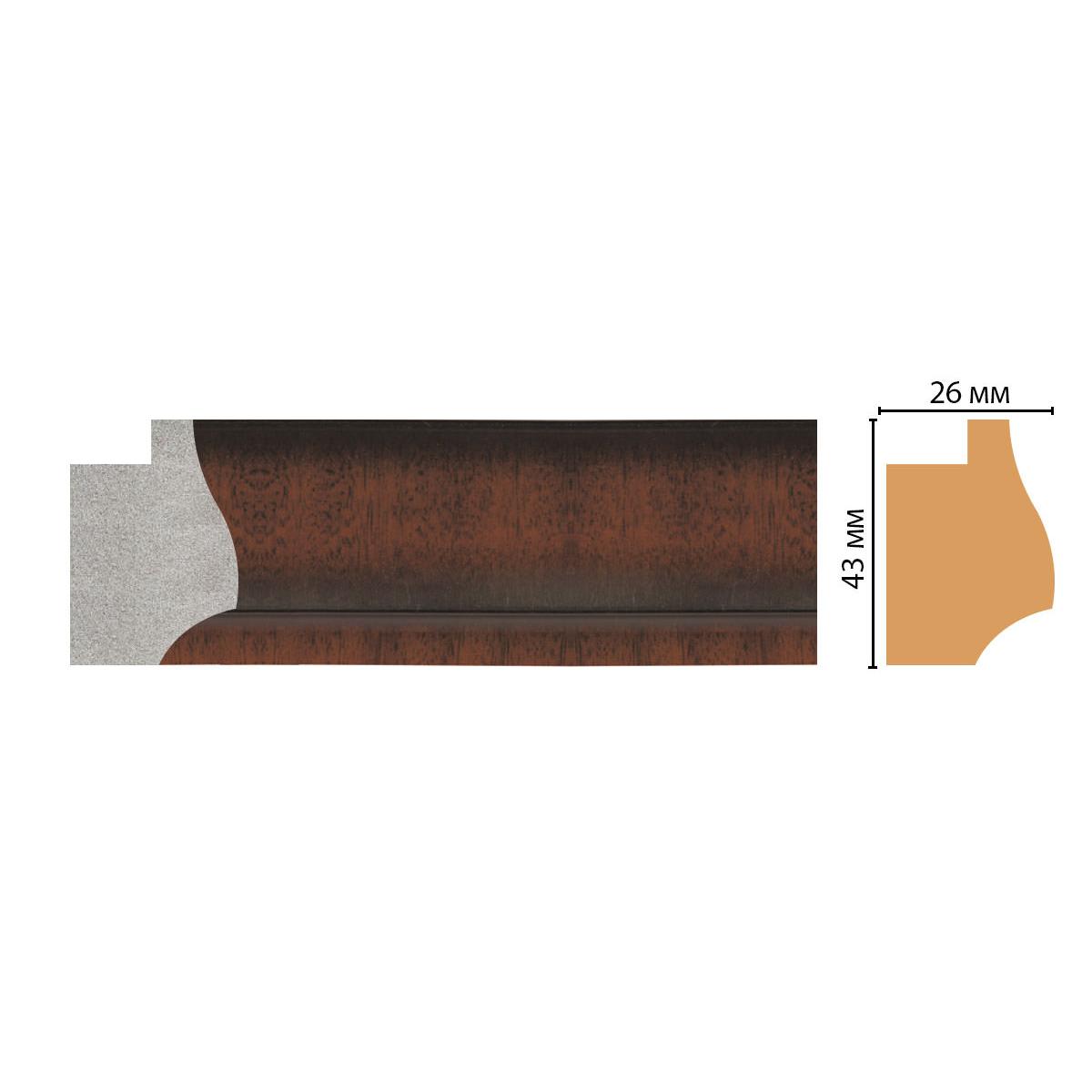 Багет DECOMASTER FM20-1 43*25*2850 мм Багет DECOMASTER FM20-1 43*25*2850 мм