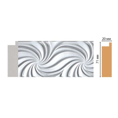 Багет DECOMASTER FM25-1 71*20*2850 мм