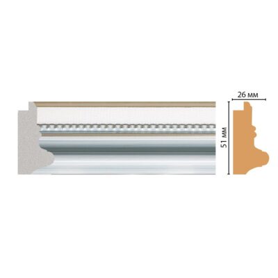 Багет DECOMASTER FM27-1 51*26*2850 мм