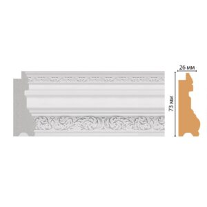 Багет DECOMASTER FM29-4 73*26*2850 мм