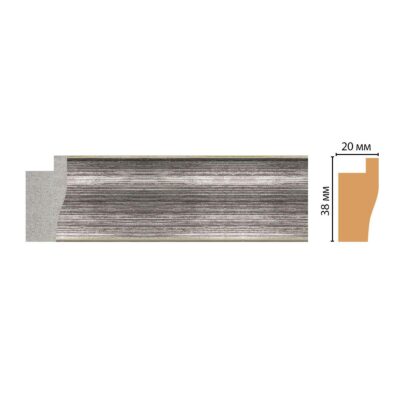 Багет DECOMASTER FM3-1 38*20*2850 мм