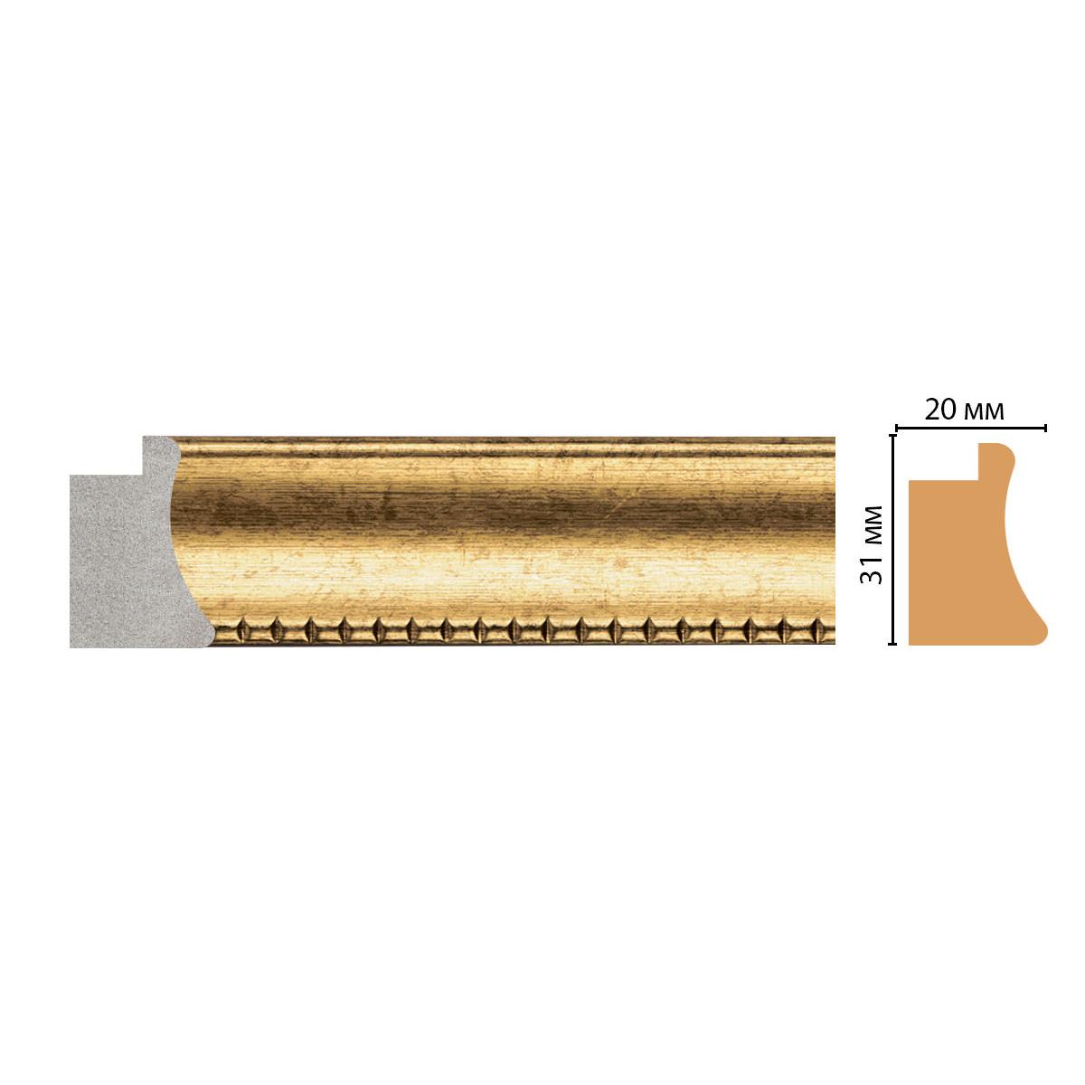 Багет DECOMASTER FM7-2 31*20*2850 мм Багет DECOMASTER FM7-2 31*20*2850 мм