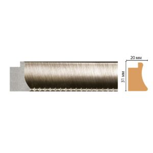 Багет DECOMASTER FM7-3 31*20*2850 мм