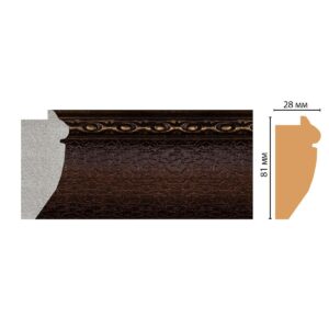 Багет DECOMASTER FM8-1 81*28*2850 мм