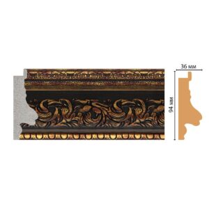 Багет DECOMASTER FM9-4 94*36*2850 мм