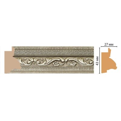 Багет DECOMASTER J13-1224 43*27*2900 мм