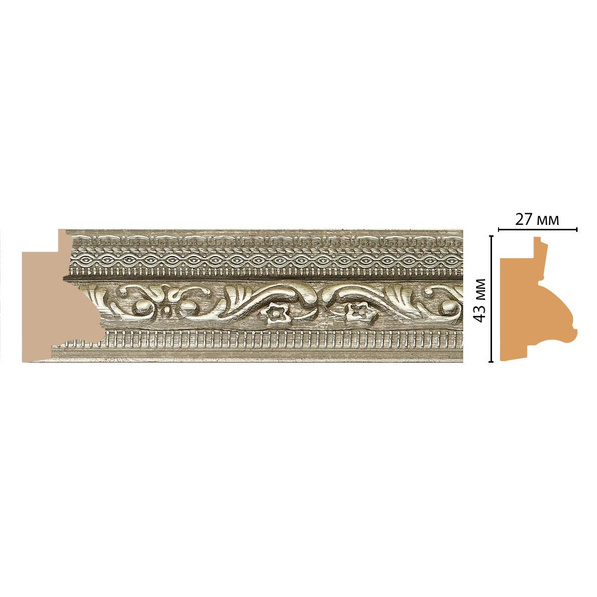 Багет DECOMASTER J13-1224 43*27*2900 мм Багет DECOMASTER J13-1224 43*27*2900 мм