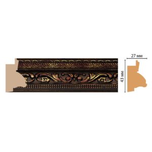 Багет DECOMASTER J13-966 43*27*2900 мм