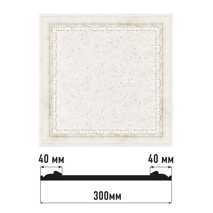 Декоративное панно DECOMASTER D30-40 300*300*18 мм Декоративное панно DECOMASTER D30-40 300*300*18 мм