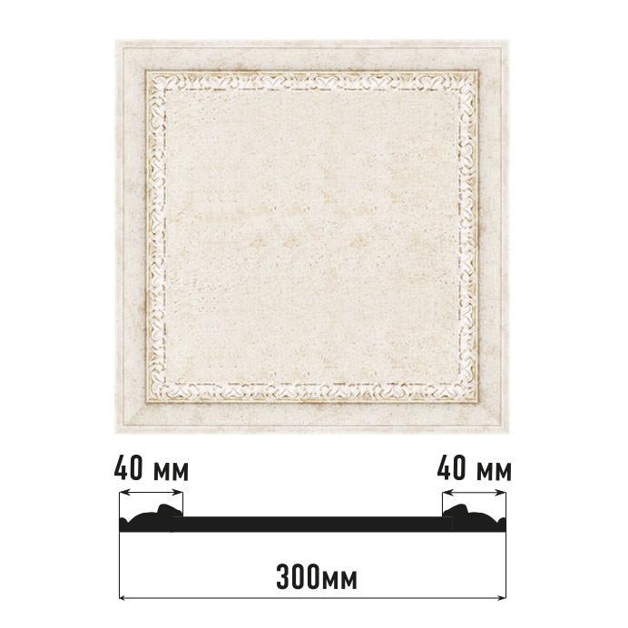Декоративное панно DECOMASTER D30-41 300*300*18 мм Декоративное панно DECOMASTER D30-41 300*300*18 мм