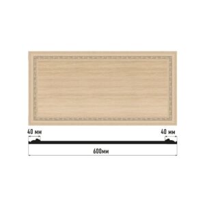 Декоративное панно DECOMASTER D3060-11 600*300*18 мм
