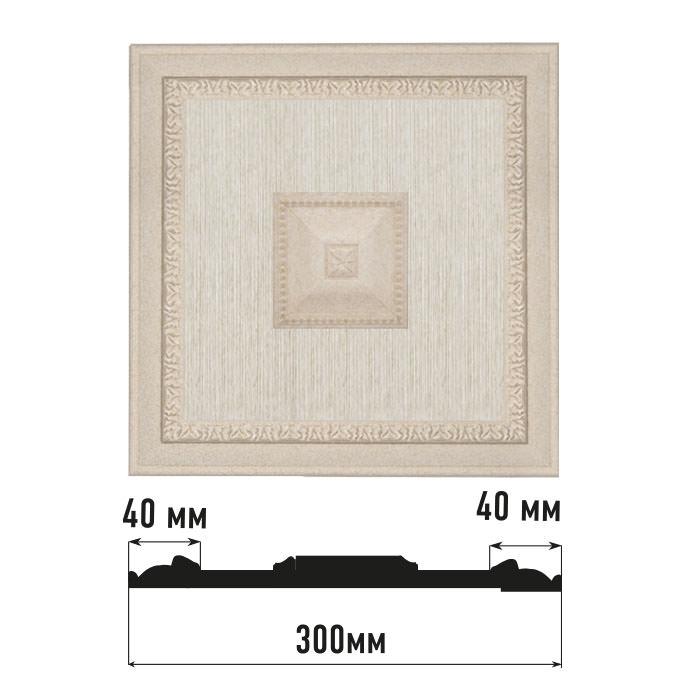 Декоративное панно DECOMASTER D31-19D 300*300*32 мм Декоративное панно DECOMASTER D31-19D 300*300*32 мм
