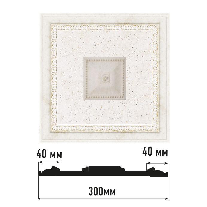 Декоративное панно DECOMASTER D31-40 300*300*32 мм Декоративное панно DECOMASTER D31-40 300*300*32 мм