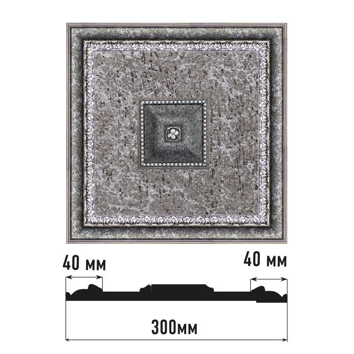 Декоративное панно DECOMASTER D31-44 300*300*32 мм Декоративное панно DECOMASTER D31-44 300*300*32 мм