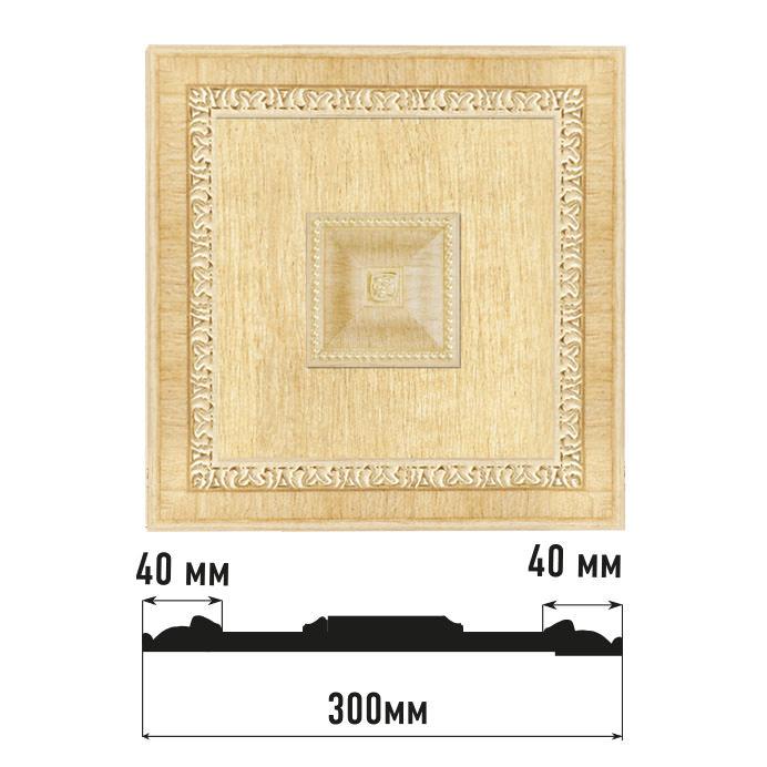 Декоративное панно DECOMASTER D31-5 300*300*32 мм Декоративное панно DECOMASTER D31-5 300*300*32 мм