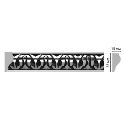 Молдинг DECOMASTER 101C-63 ДМ 33*15*2400  мм