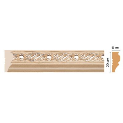 Молдинг DECOMASTER 103-11 20*8*2400 мм