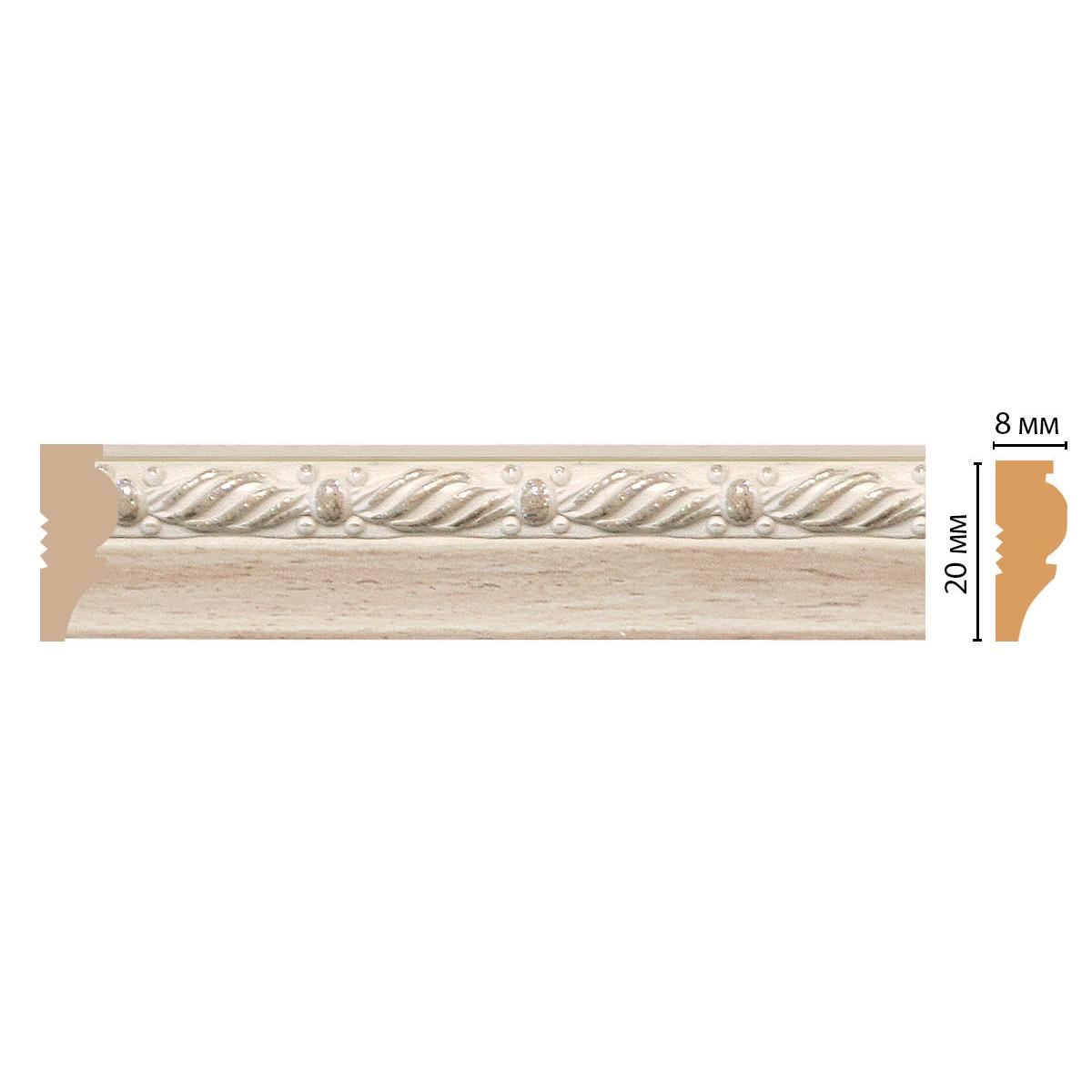 Молдинг DECOMASTER 103-13 20*8*2400 мм Молдинг DECOMASTER 103-13 20*8*2400 мм