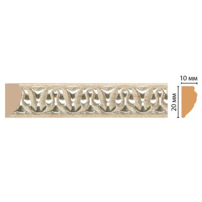 Молдинг DECOMASTER 103C-59 ДМ 20*10*2400  мм