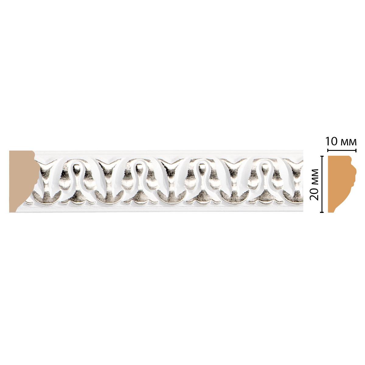 Молдинг DECOMASTER 103C-60 ДМ 20*10*2400 мм Молдинг DECOMASTER 103C-60 ДМ 20*10*2400 мм