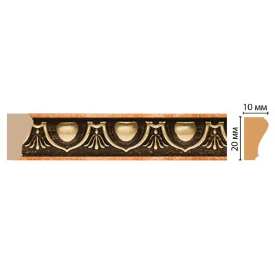 Молдинг DECOMASTER 103D-57 20*10*2400 мм