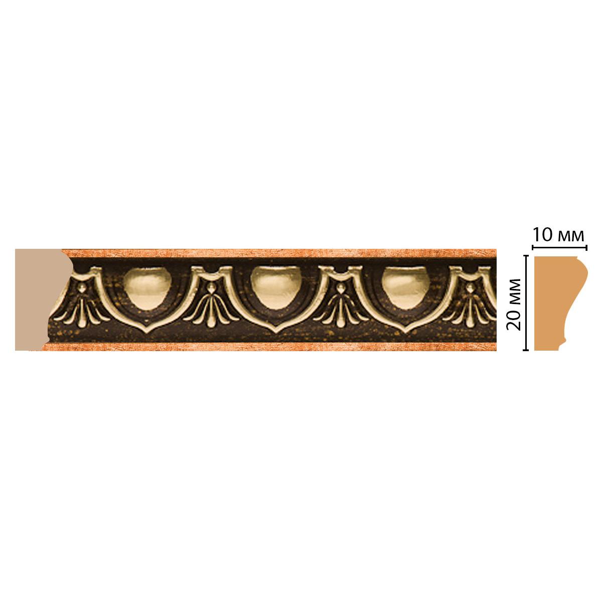 Молдинг DECOMASTER 103D-57 20*10*2400 мм Молдинг DECOMASTER 103D-57 20*10*2400 мм