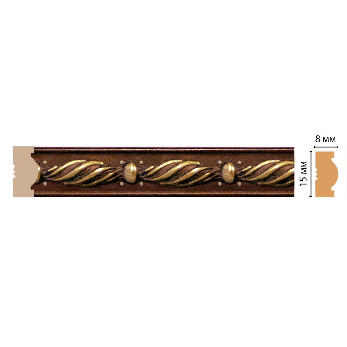 Молдинг DECOMASTER 105-51 15*8*2400 мм Молдинг DECOMASTER 105-51 15*8*2400 мм