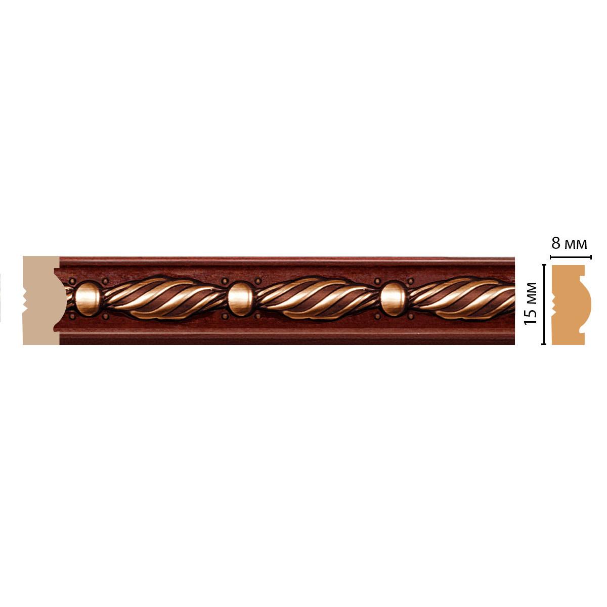 Молдинг DECOMASTER 105-52 15*8*2400 мм Молдинг DECOMASTER 105-52 15*8*2400 мм