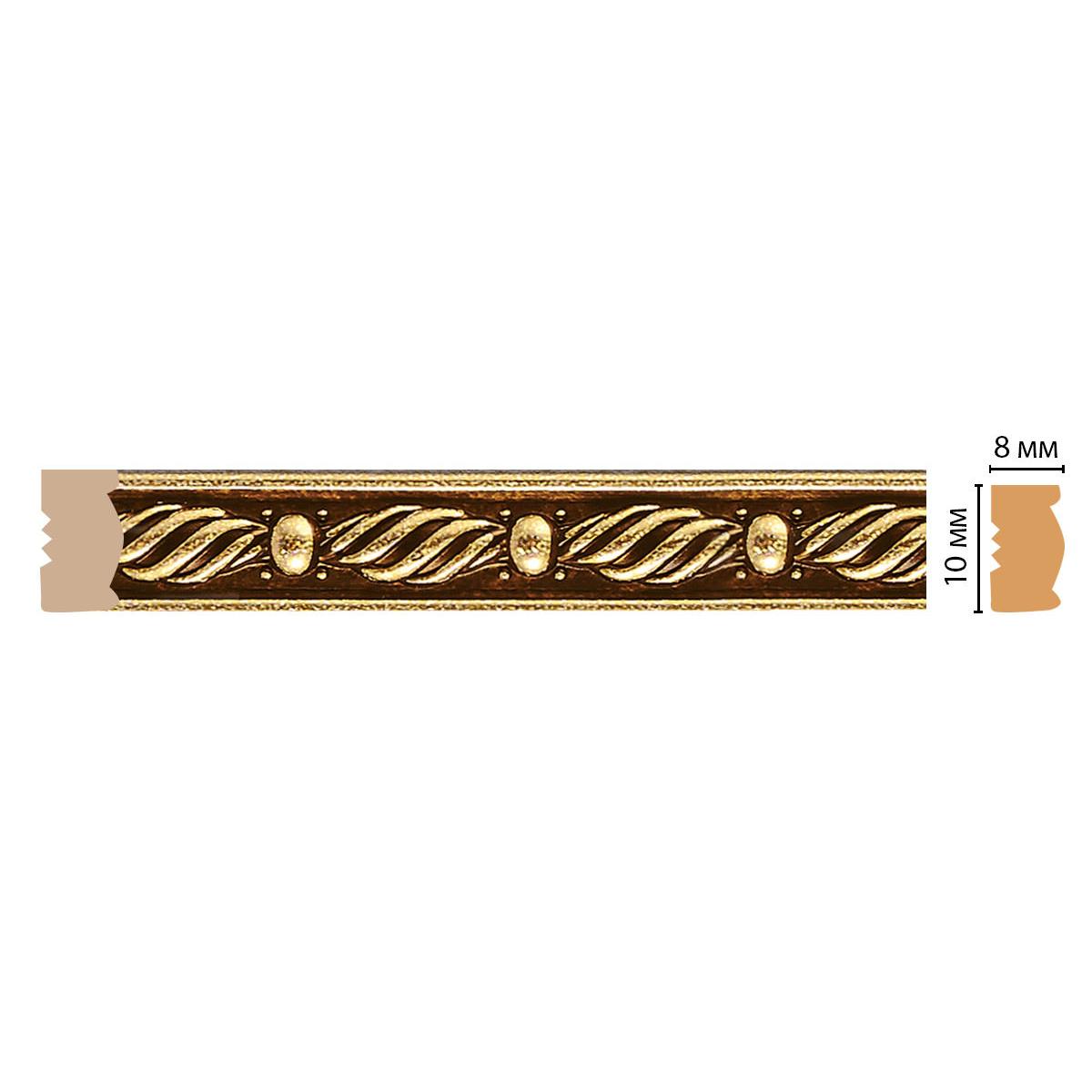 Молдинг DECOMASTER 107-28 10*8*2400 мм Молдинг DECOMASTER 107-28 10*8*2400 мм