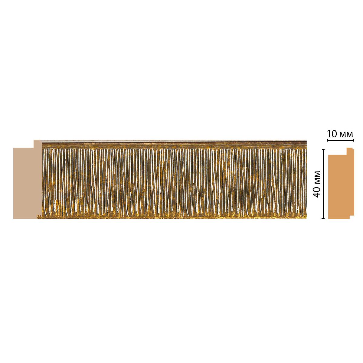 Молдинг DECOMASTER 109-17 40*10*2400 мм Молдинг DECOMASTER 109-17 40*10*2400 мм