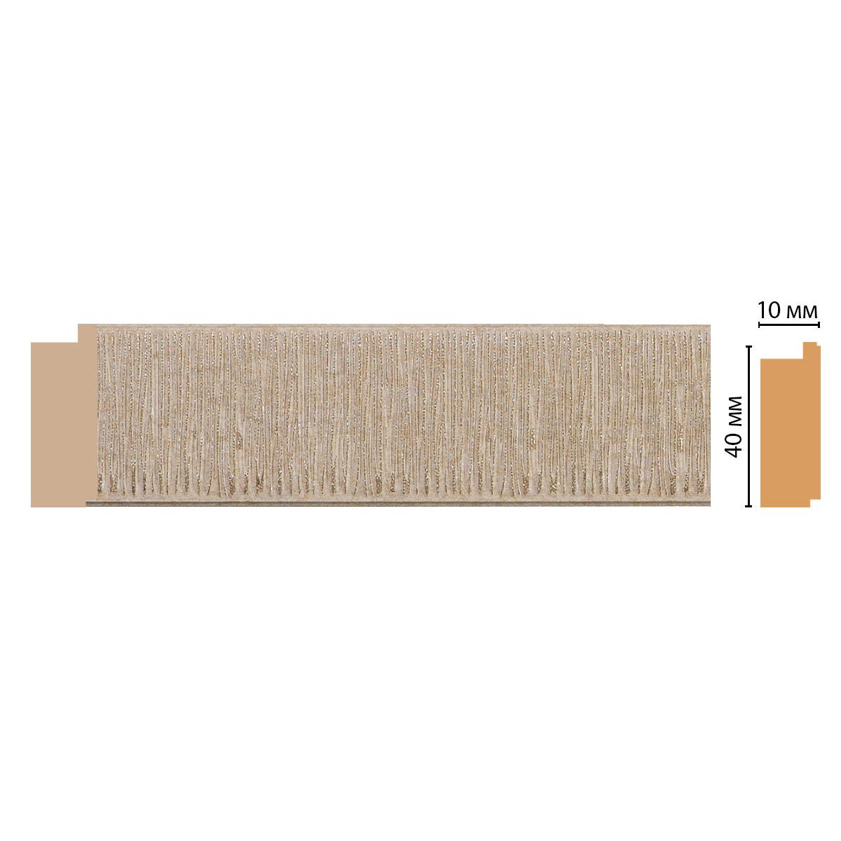 Молдинг DECOMASTER 109-18 40*10*2400 мм Молдинг DECOMASTER 109-18 40*10*2400 мм