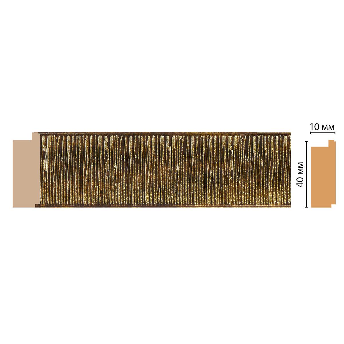 Молдинг DECOMASTER 109-28 40*10*2400 мм Молдинг DECOMASTER 109-28 40*10*2400 мм