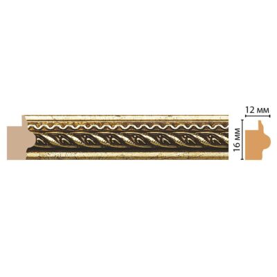 Молдинг DECOMASTER 117-552 16*12*2400 мм