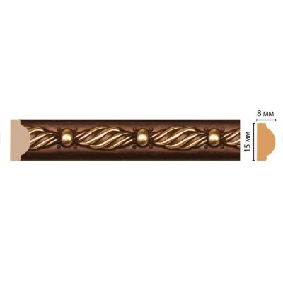 Молдинг DECOMASTER 130-51 ДМ 15*8*2400  мм