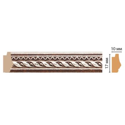 Молдинг DECOMASTER 149-956 17*10*2400 мм