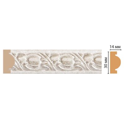 Молдинг DECOMASTER 157-19D 2M ДМ 30*14*2000  мм