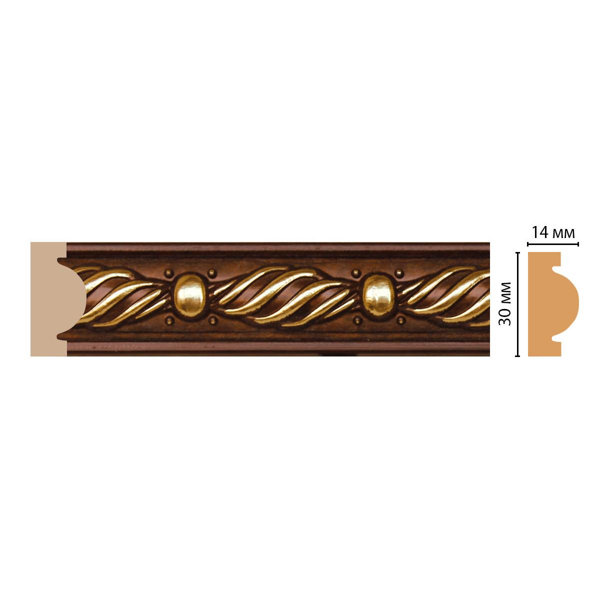 Молдинг DECOMASTER 157-51 30*13*2400 мм Молдинг DECOMASTER 157-51 30*13*2400 мм
