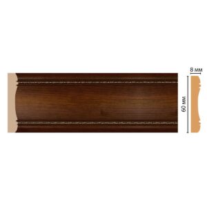 Молдинг DECOMASTER 185-51 60*8*2400 мм